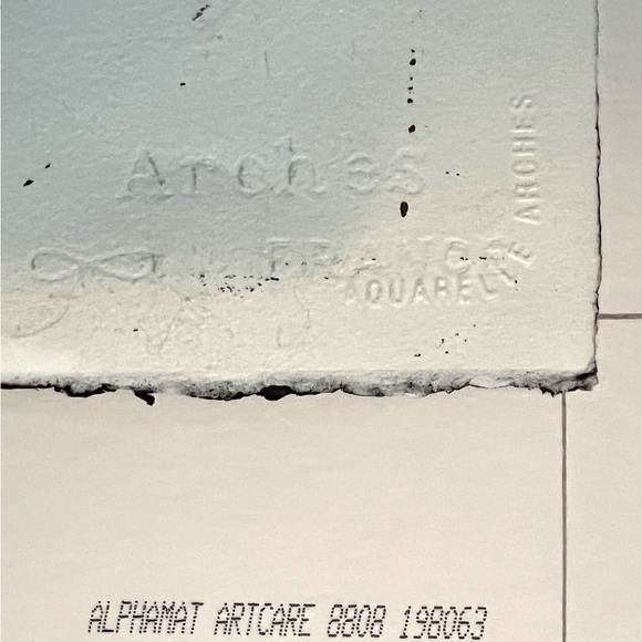 Artist John Froehlich Large Original 2006 Acrylic Wash “Musician” 22.5” x 30” - Picture 7 of 16